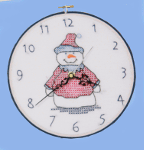 (image for) 77715 Snowman Clock